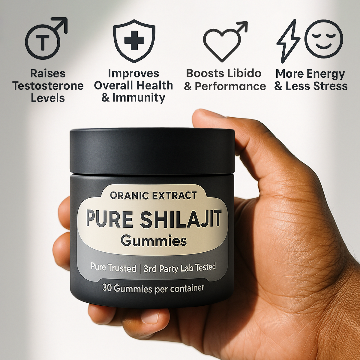 ORANIC EXTRACT® Pure Shilajit Gummies
