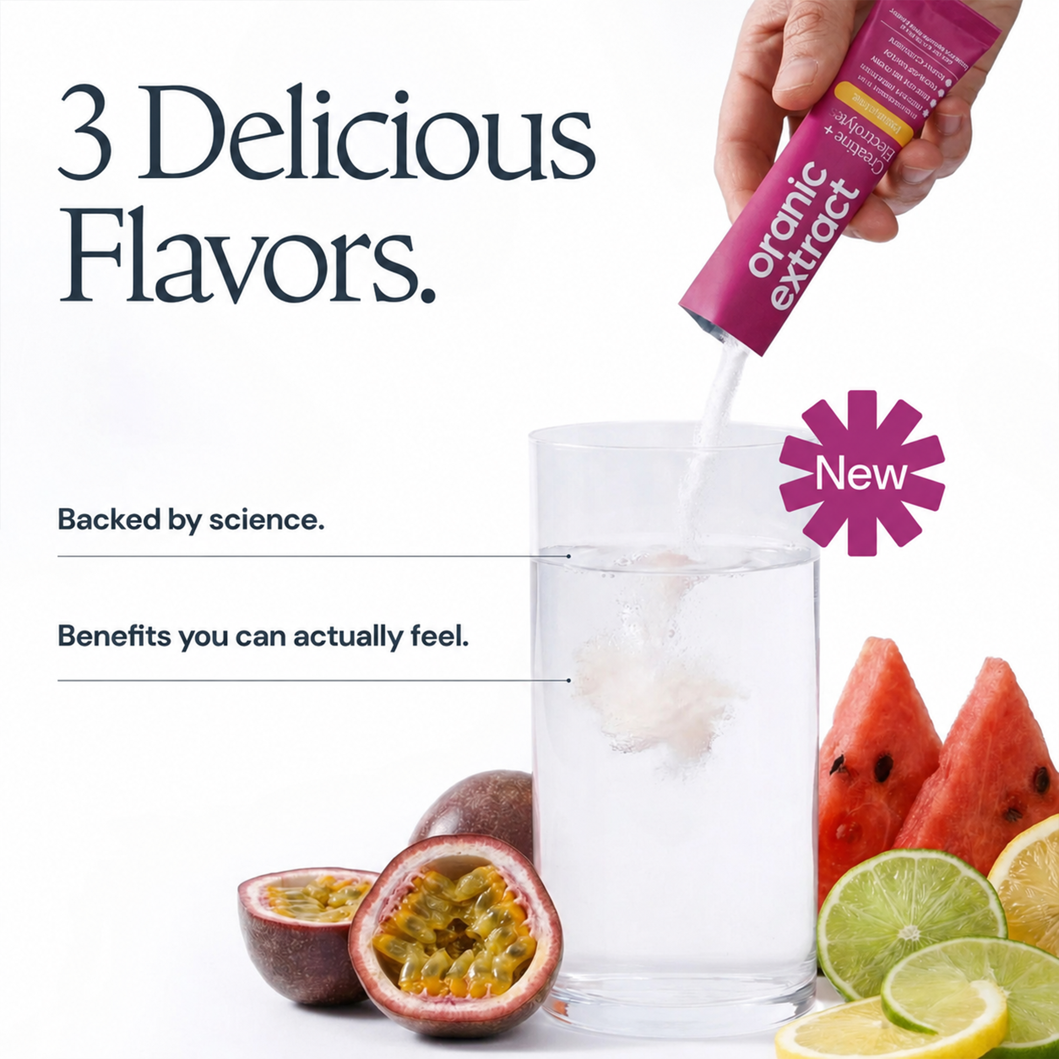 ORANIC EXTRACT® Creatine + Electrolytes Mix
