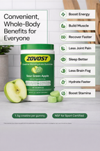 Zovost Creatine Monohydrate Gummies